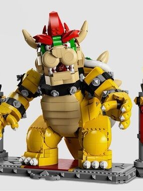 LEGO The mighty bowser (71411) BUILT
